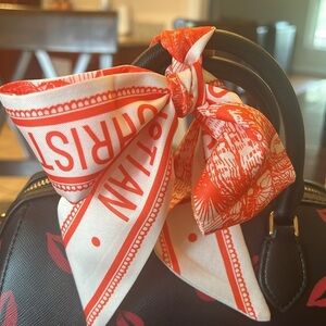 Bag charm hair tie bandana twillie